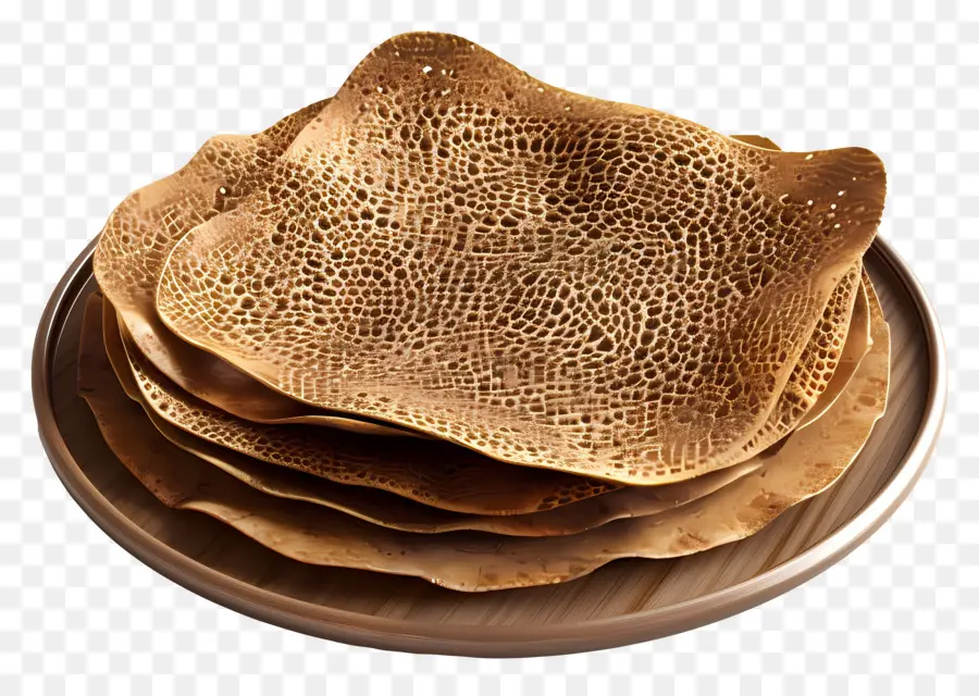 อาหารแอฟริกัน，ขนมปัง Injera PNG