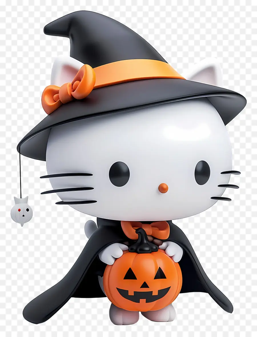 Hello Kitty Halloween，แมวขาว PNG