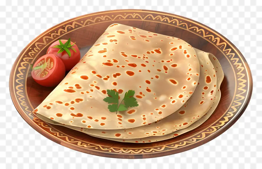 อาหารแอฟริกัน，Chapati PNG