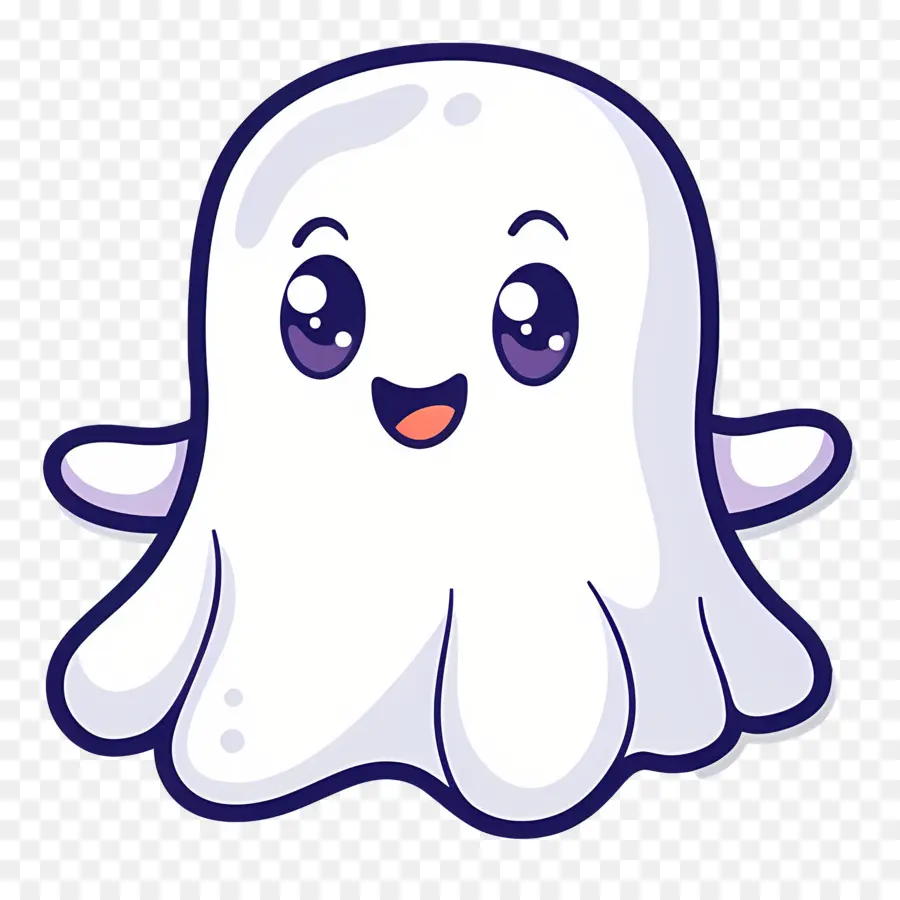 Kawaii Ghost，ผีน่ารัก PNG