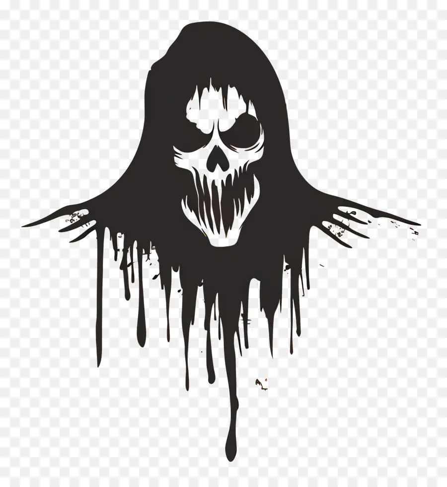 Grim Reaper，ภาพประกอบ Reaper ที่น่ากลัว PNG