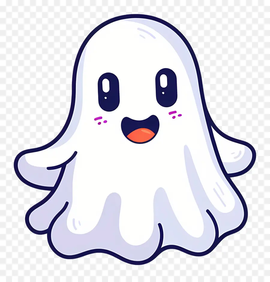 Kawaii Ghost，ผีน่ารัก PNG