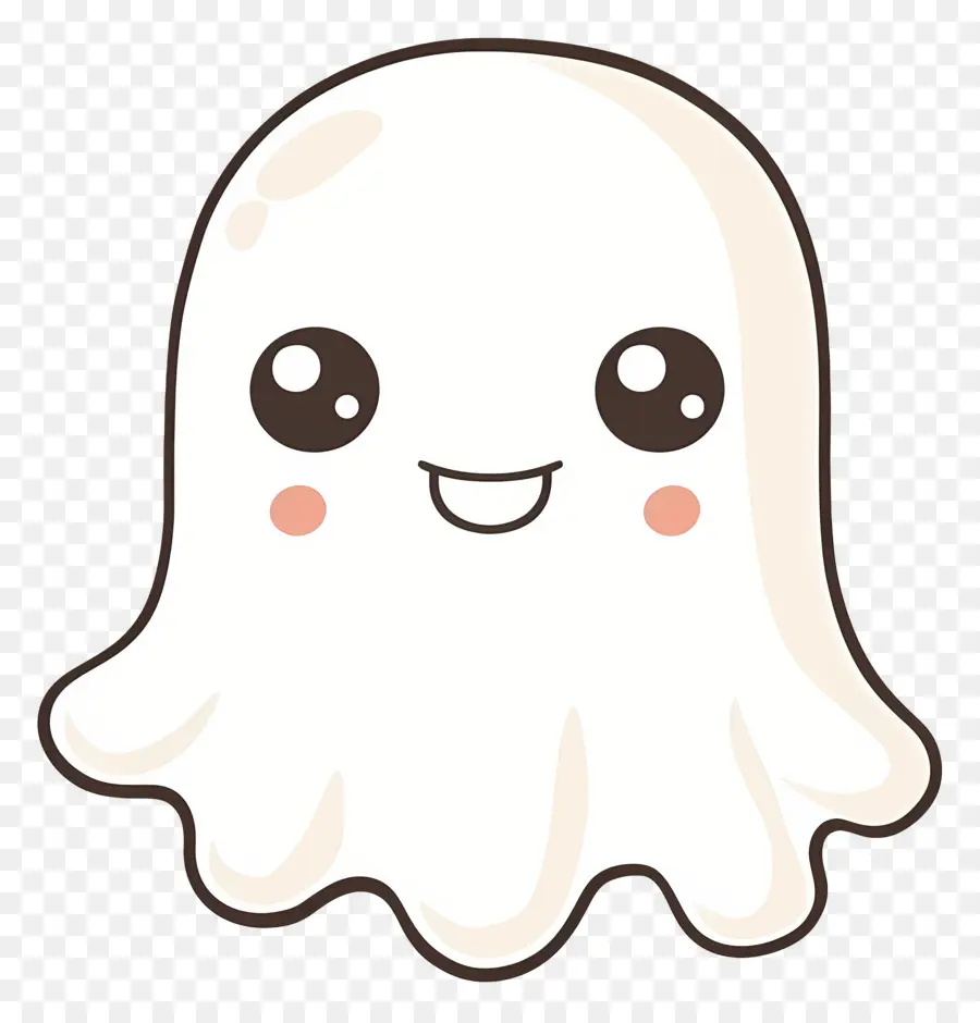 Kawaii Ghost，ผีน่ารัก PNG