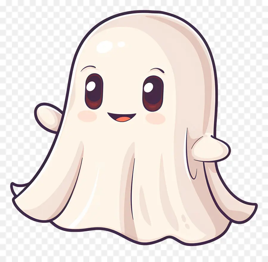 Kawaii Ghost，ผีน่ารัก PNG