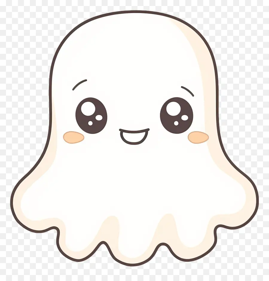 Kawaii Ghost，ผีน่ารัก PNG