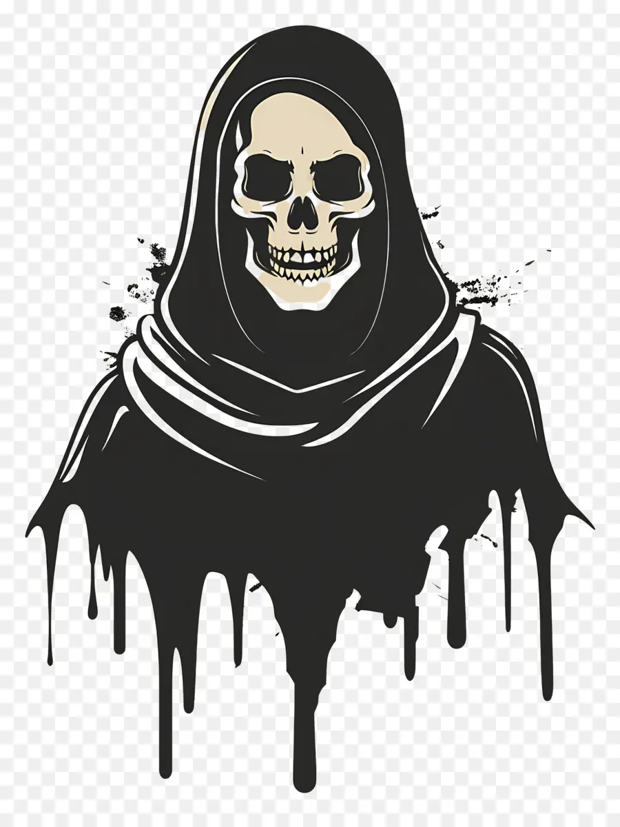 Grim Reaper，ภาพประกอบ Reaper ที่น่ากลัว PNG