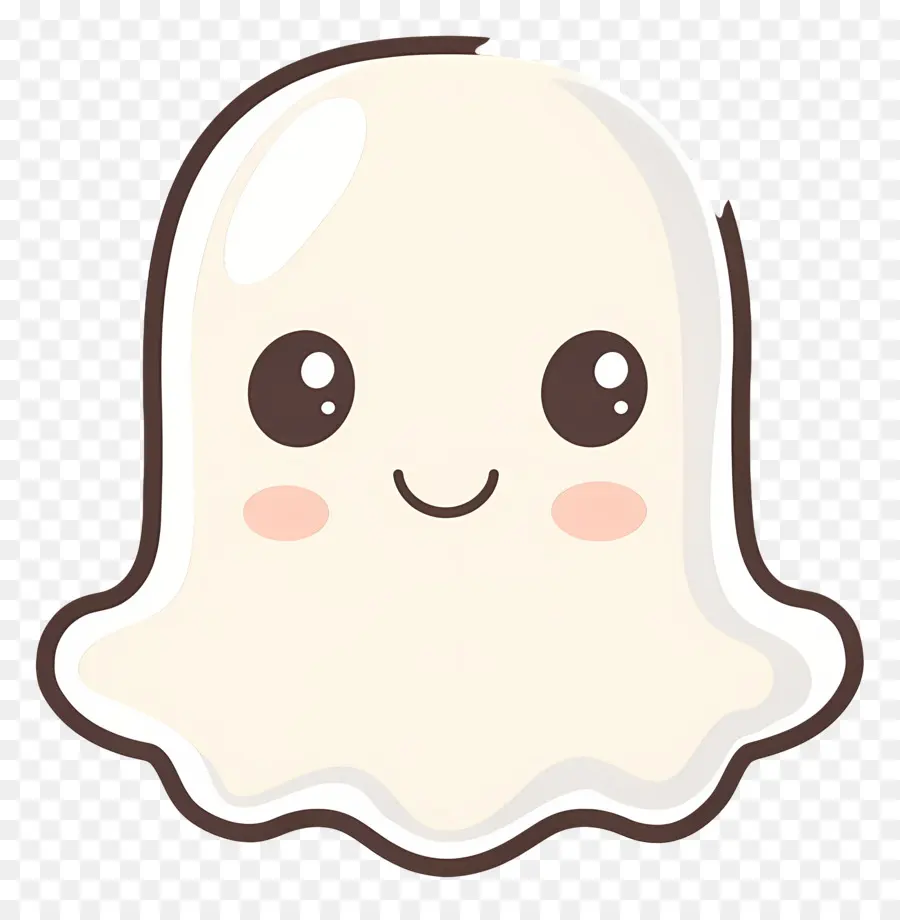 Kawaii Ghost，ผีน่ารัก PNG