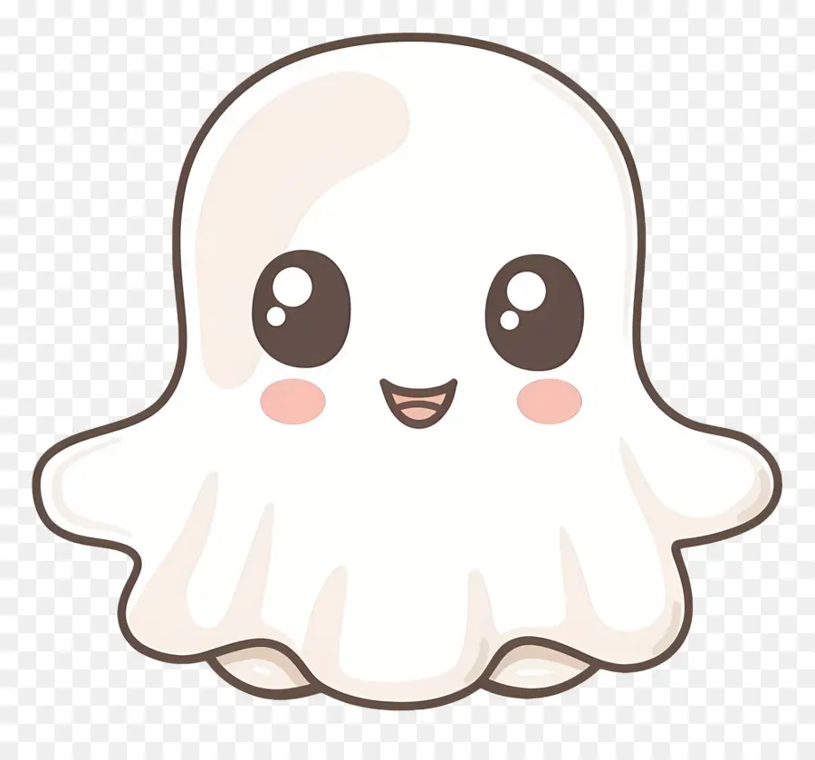 Kawaii Ghost，ผีน่ารัก PNG