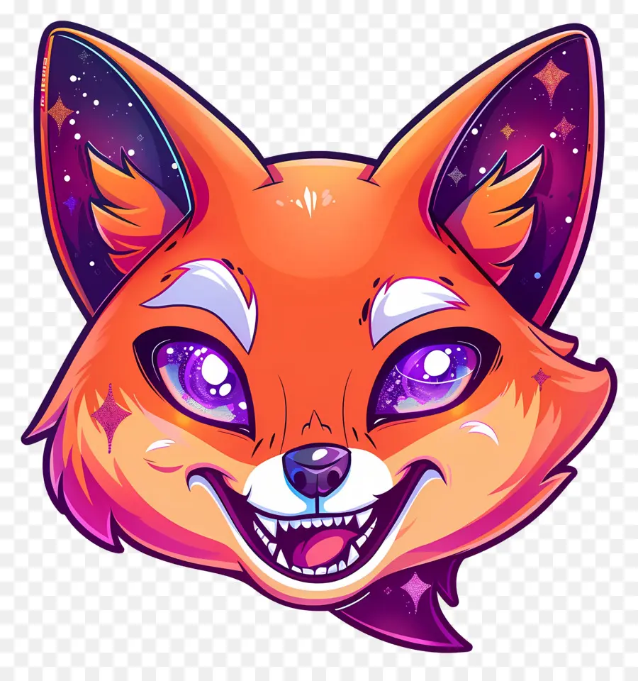 หัวจิ้งจอก，Fox Face PNG