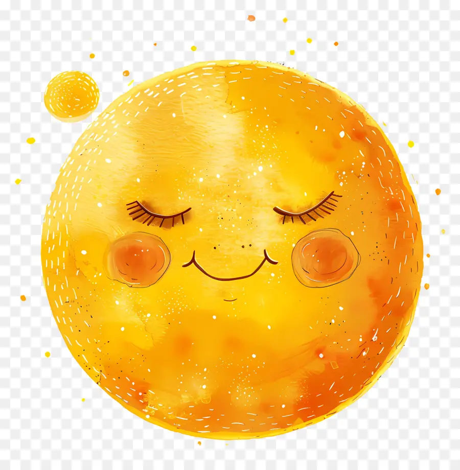 Kawaii Sun，Smiling Sun Illustration PNG