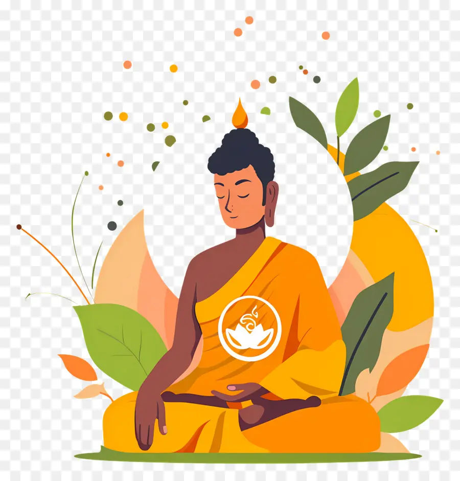 มีความสุข Vesak，คนทำสมาธิ PNG