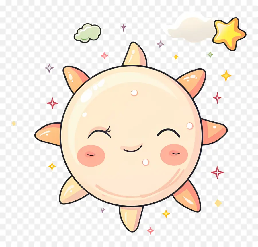 Kawaii Sun，ดวงอาทิตย์ PNG