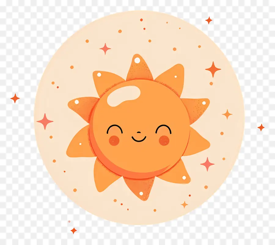 Kawaii Sun，ดวงอาทิตย์ PNG