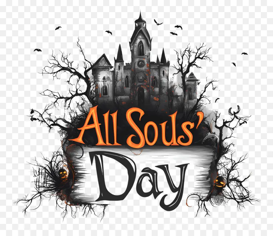 All Souls Day，บ้านผีสิง PNG