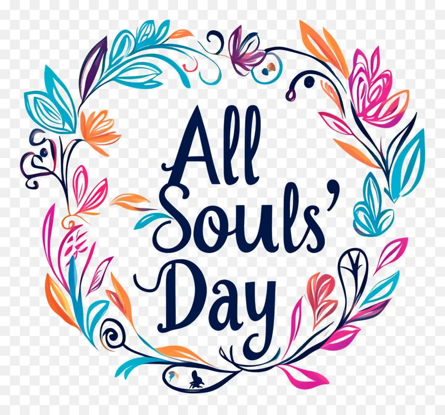 All Souls Day，พวงหรีดวันทั้งหมดของวิญญาณ PNG