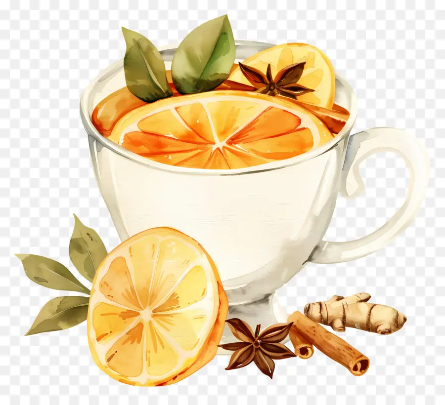 ไวน์คริสมาสต์ Mulled，ชามะนาว PNG