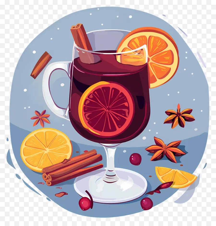 ไวน์คริสมาสต์ Mulled，ไวน์ PNG