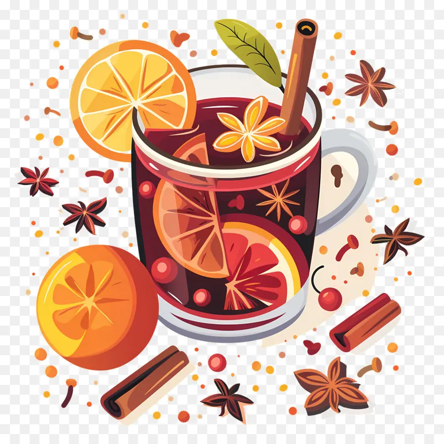 ไวน์คริสมาสต์ Mulled，ไวน์ PNG