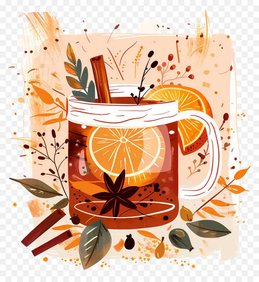 ไวน์คริสมาสต์ Mulled，เครื่องดื่มเครื่องเทศ PNG