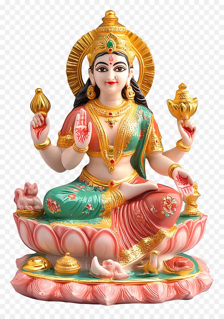 Puja ช่วย，เทพธิดา Lakshmi PNG