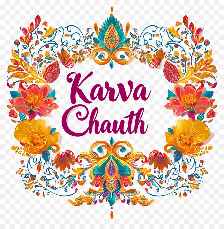 Karva Chauth，ดอกไม้ PNG