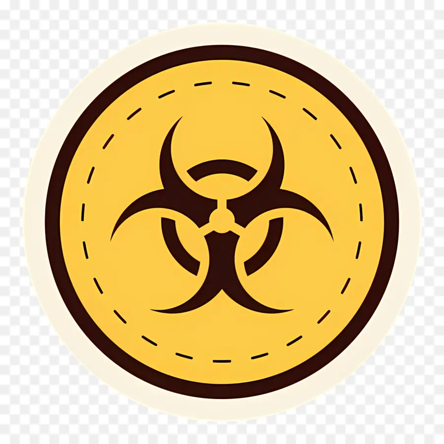 สัญลักษณ์อันตราย，สัญลักษณ์ Biohazard PNG