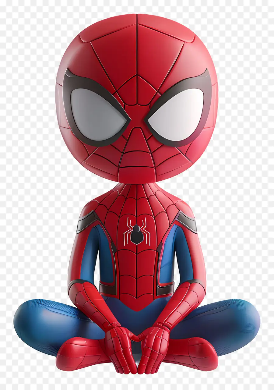 Spiderman น่ารัก，Spider Man นั่ง PNG