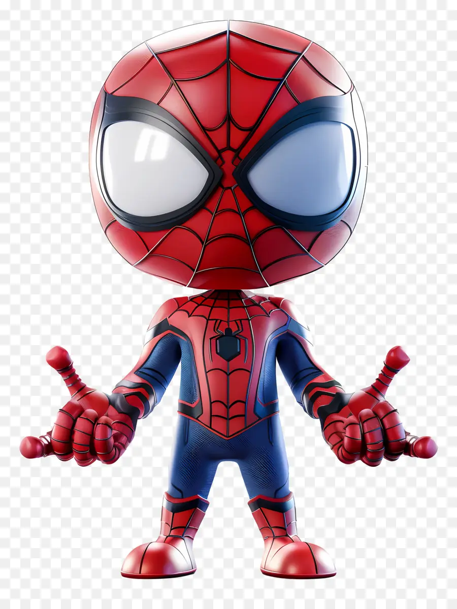 Spiderman น่ารัก，Chibi Spider Man PNG