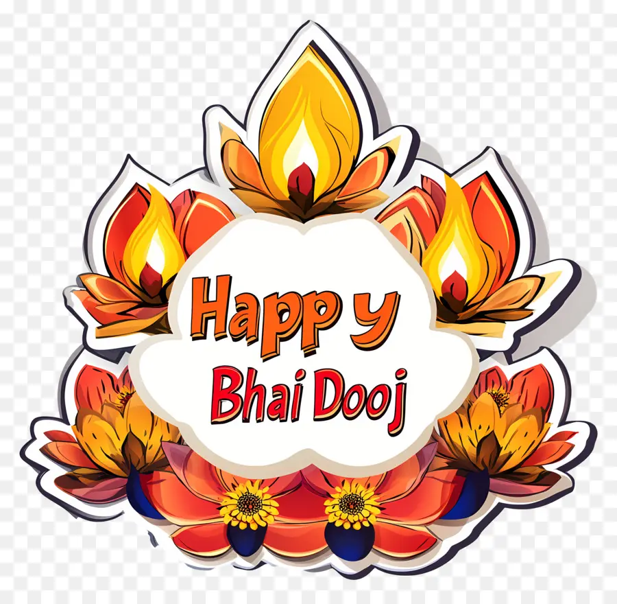 มีความสุข Bhai Duj，Bhai Dooj PNG