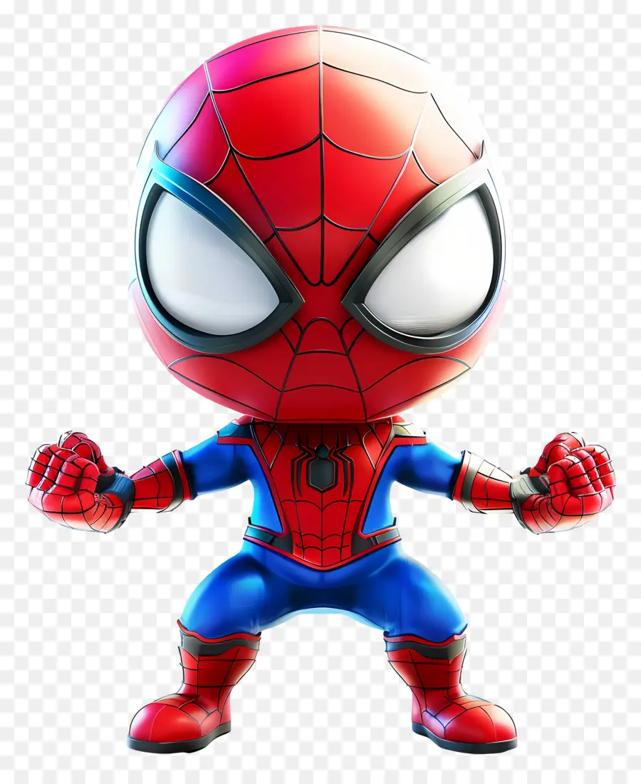 Spiderman น่ารัก，Chibi Spider Man PNG