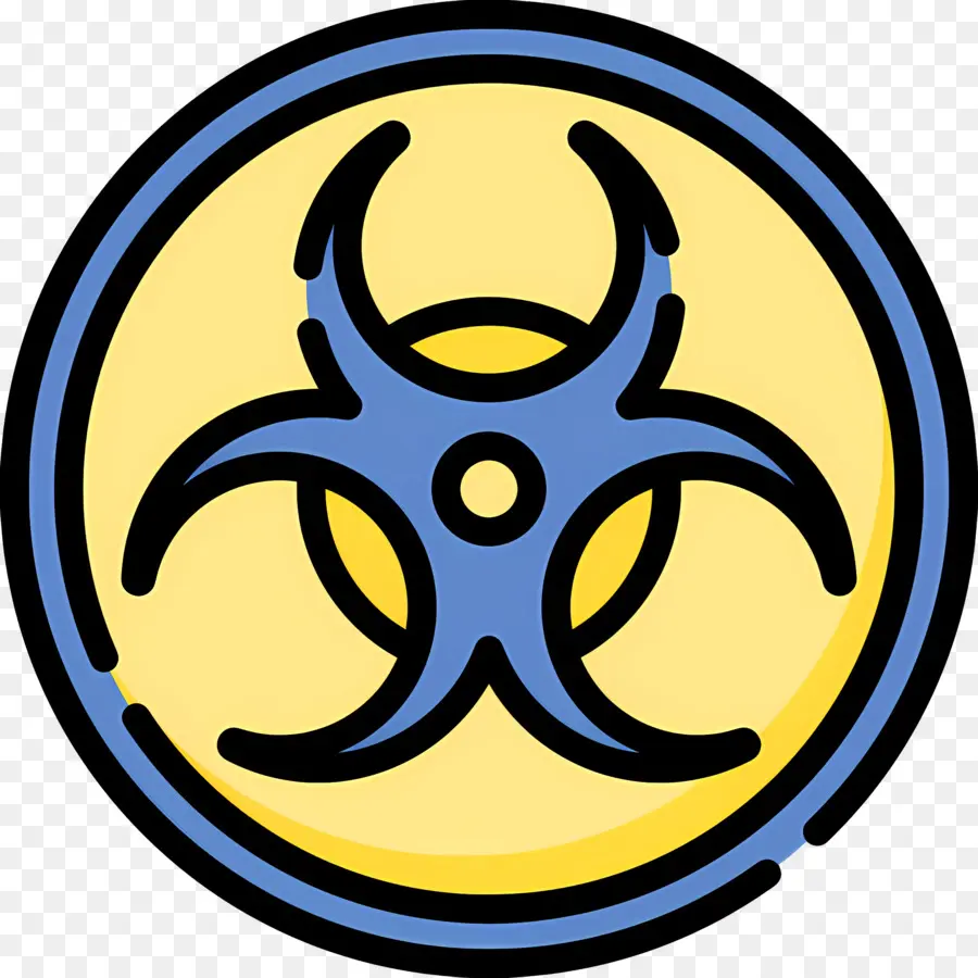 สัญลักษณ์อันตราย，สัญลักษณ์ Biohazard PNG