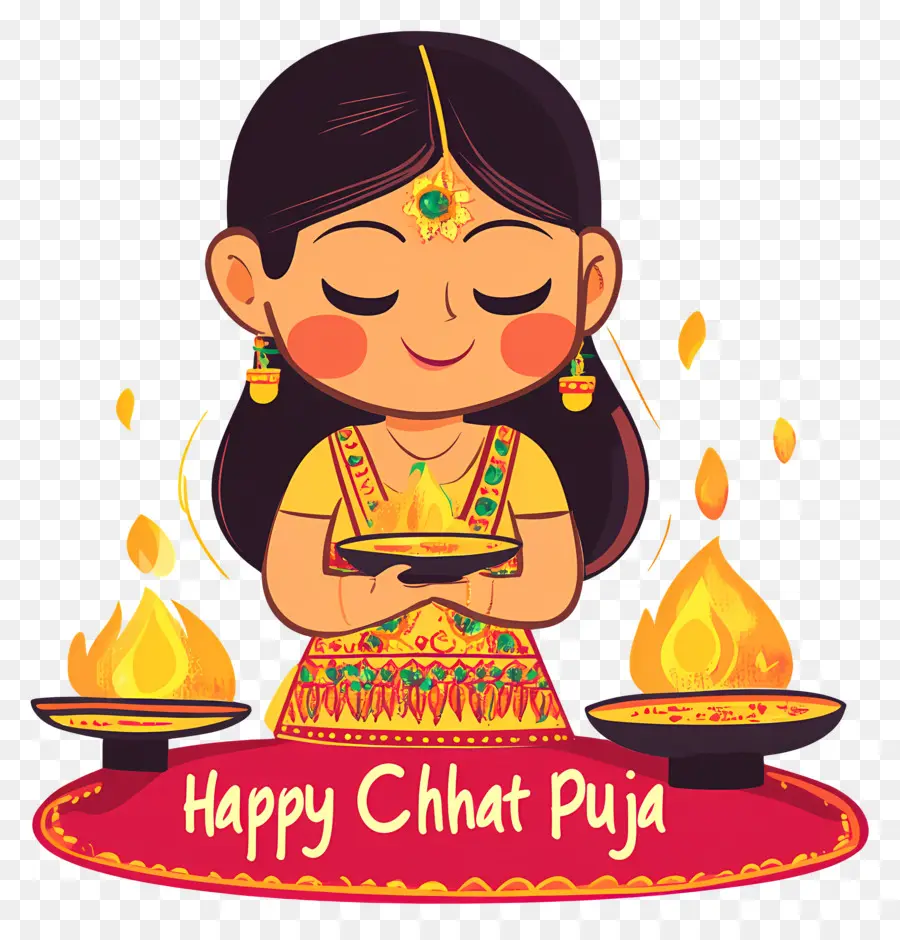 มีความสุข Chhath Puja，การเฉลิมฉลอง PNG