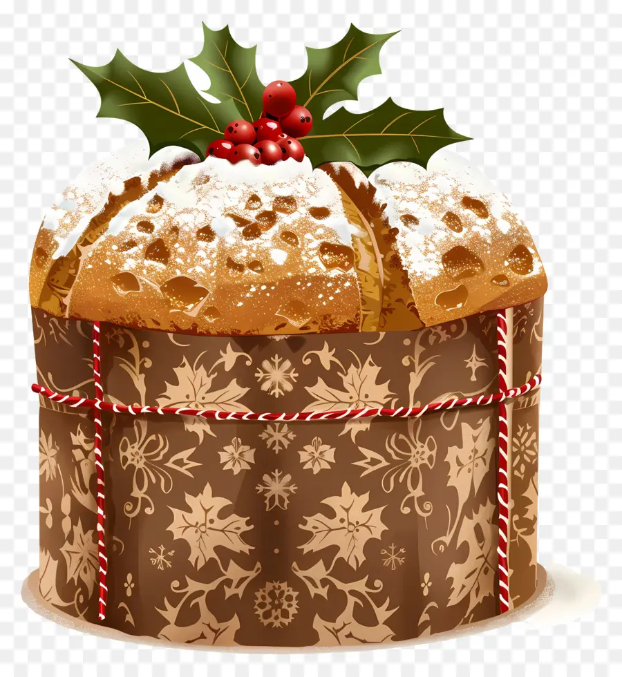 Panettone，เค้กคริสต์มาส PNG