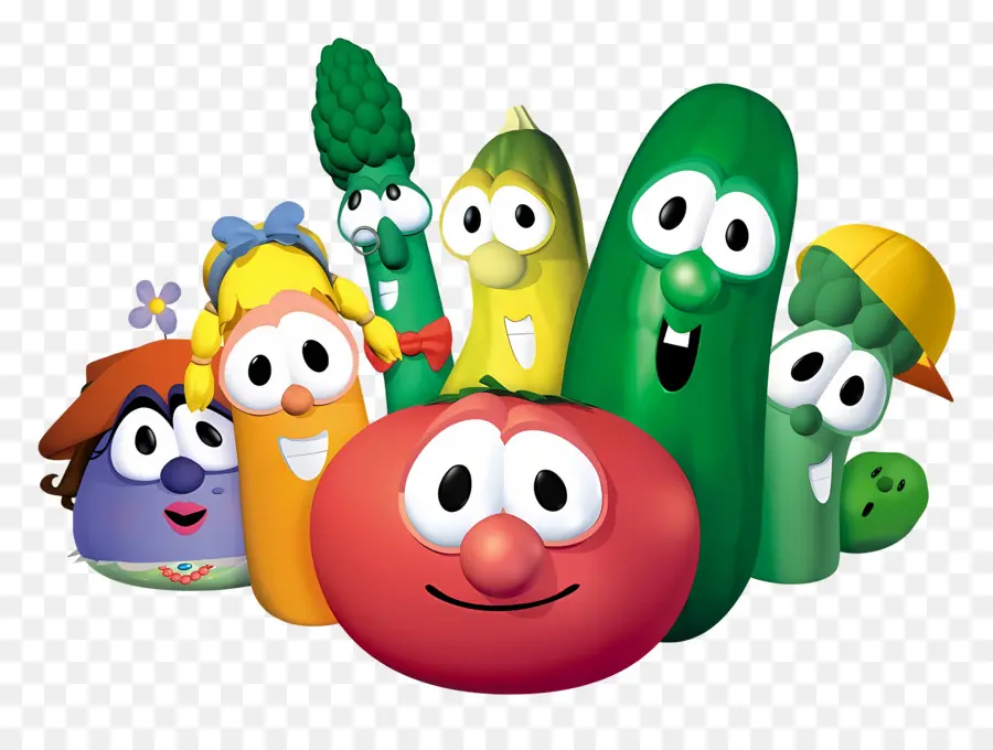 Veggietales，ตัวละครผัก PNG