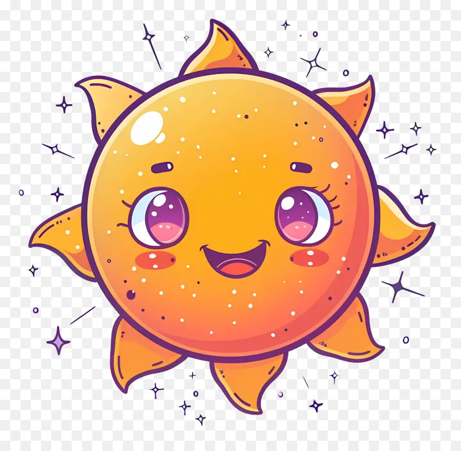 Kawaii Sun，ดวงอาทิตย์ PNG