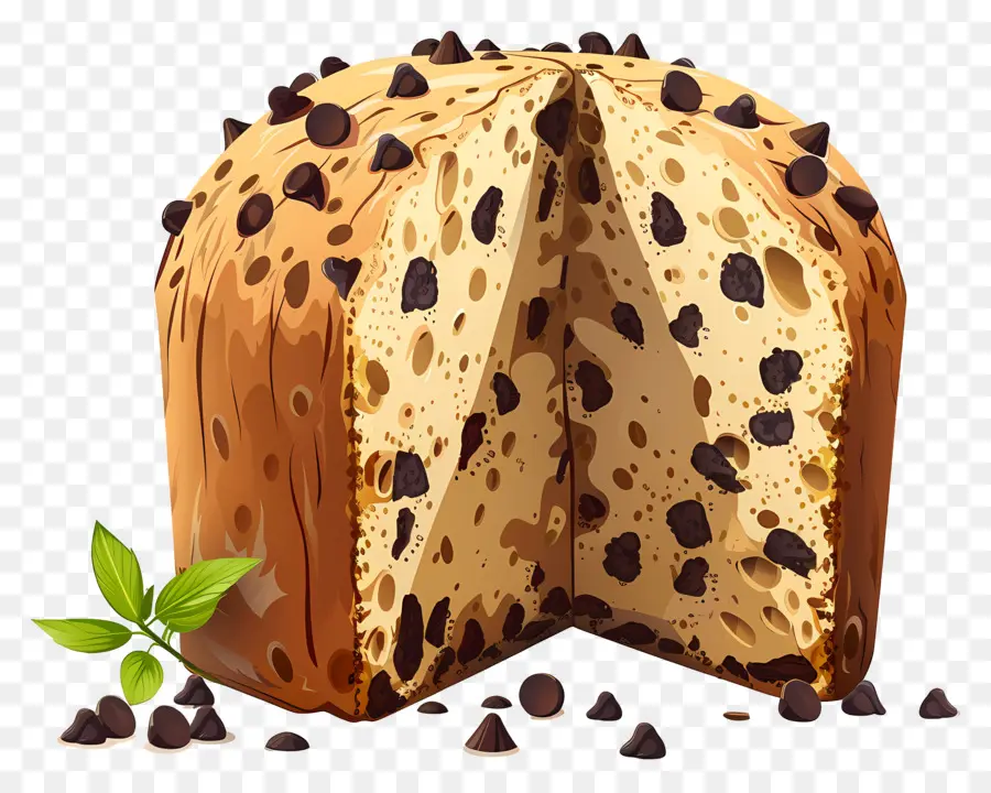 Panettone，Panettone หั่นบาง ๆ PNG