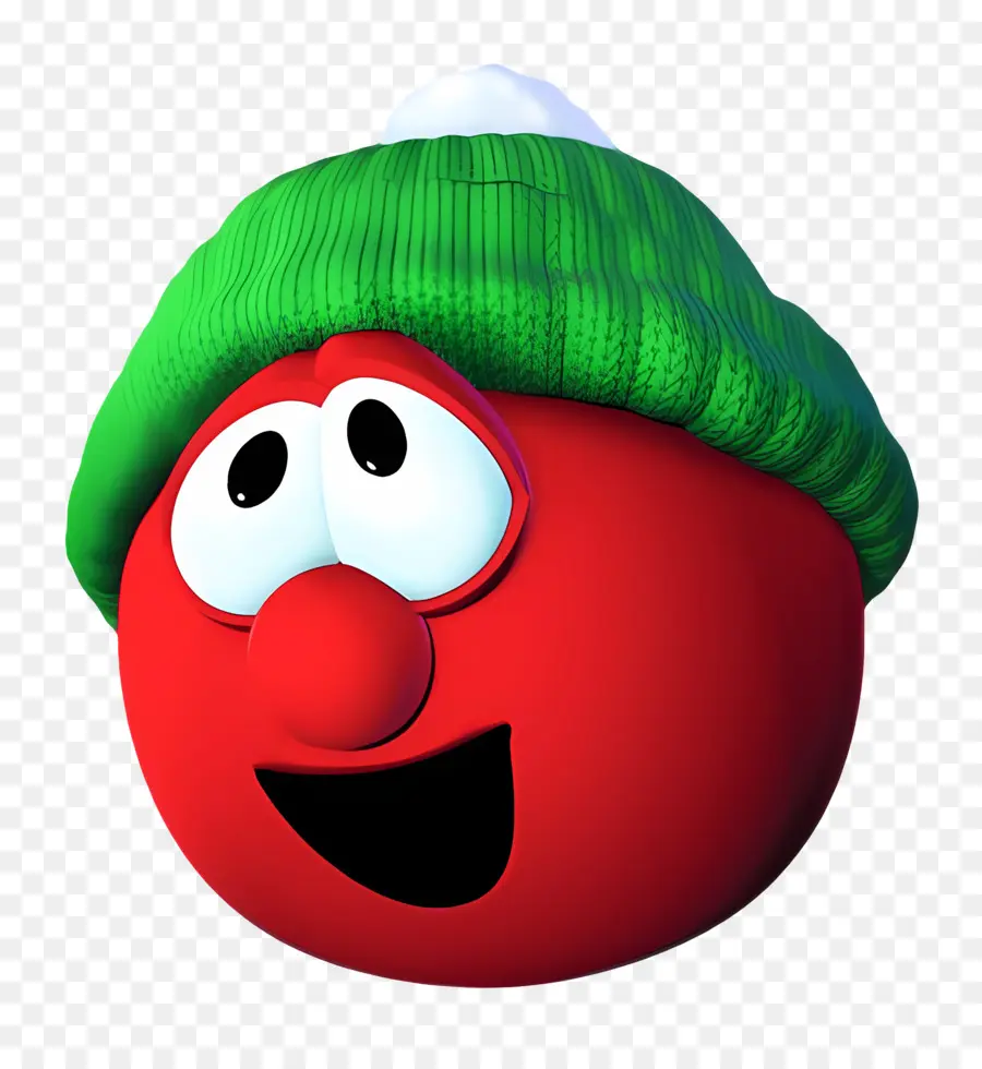 Veggietales，ลูกสีแดง PNG