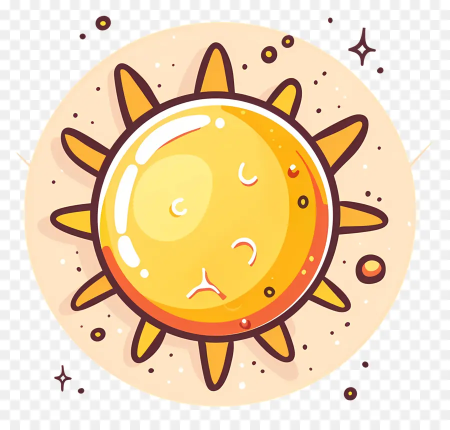 Kawaii Sun，ดวงอาทิตย์ PNG