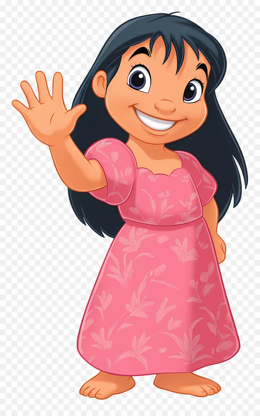 ตัวละคร Lilo，สาวการ์ตูน PNG