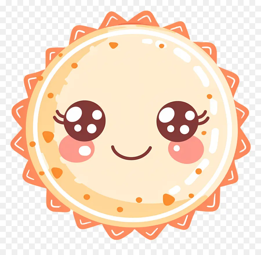 Kawaii Sun，ดวงอาทิตย์ยิ้ม PNG