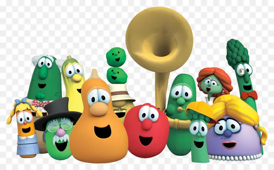 Veggietales，ตัวละครผัก PNG