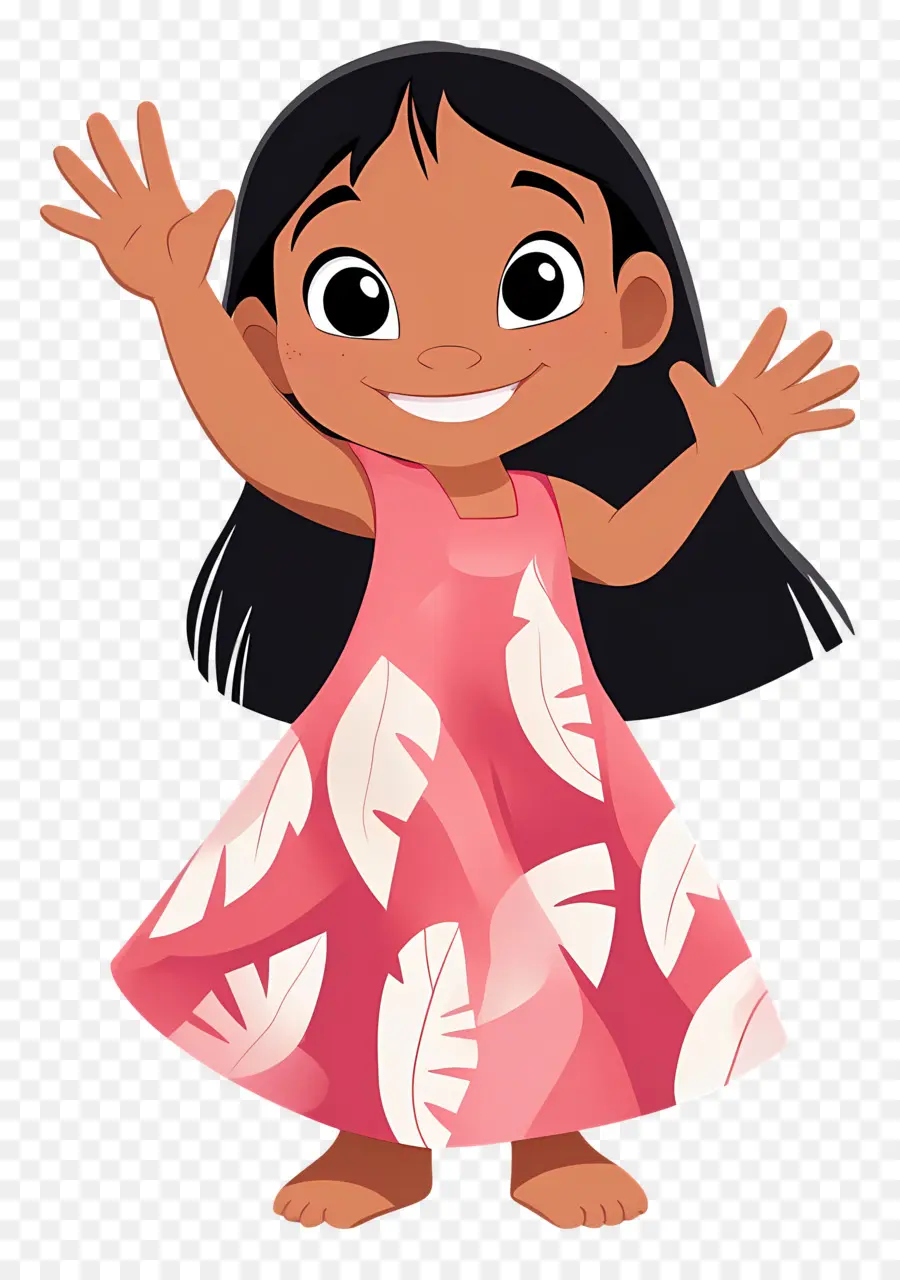 ตัวละคร Lilo，สาวการ์ตูน PNG