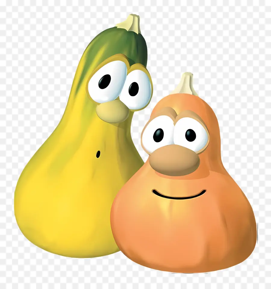 Veggietales，ตัวละครสควอชการ์ตูน PNG