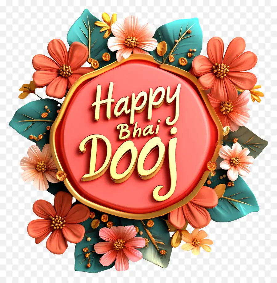 มีความสุข Bhai Duj，Bhai Dooj PNG