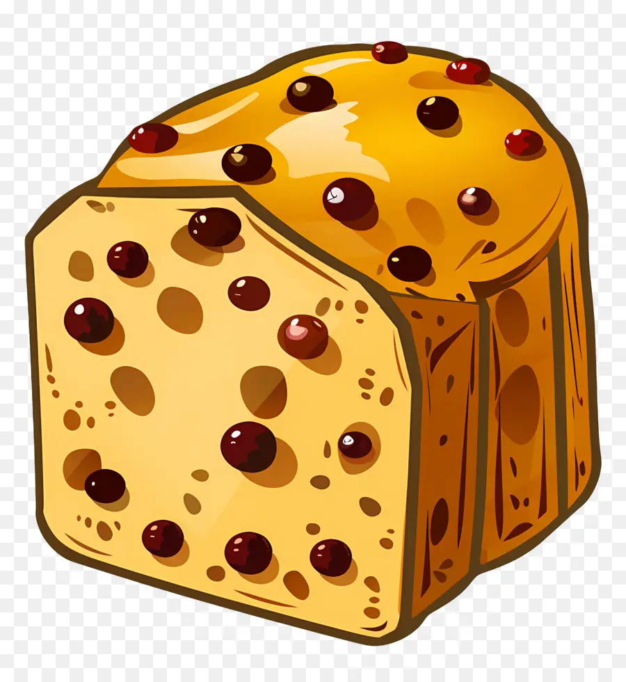 Panettone，Panettone หั่นบาง ๆ PNG