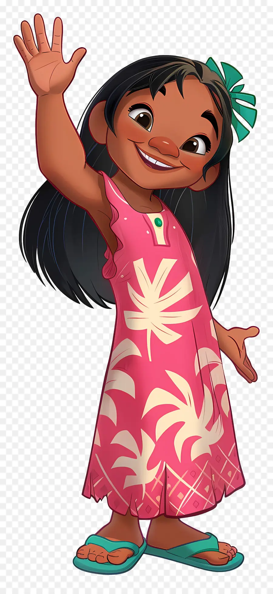 ตัวละคร Lilo，การ์ตูนสาวในชุด PNG