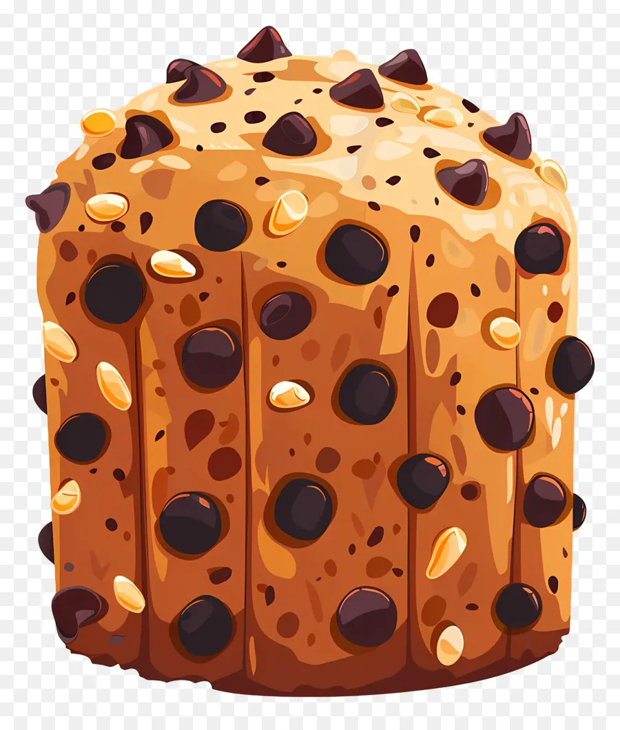 Panettone，ช็อคโกแลตชิป Panettone PNG