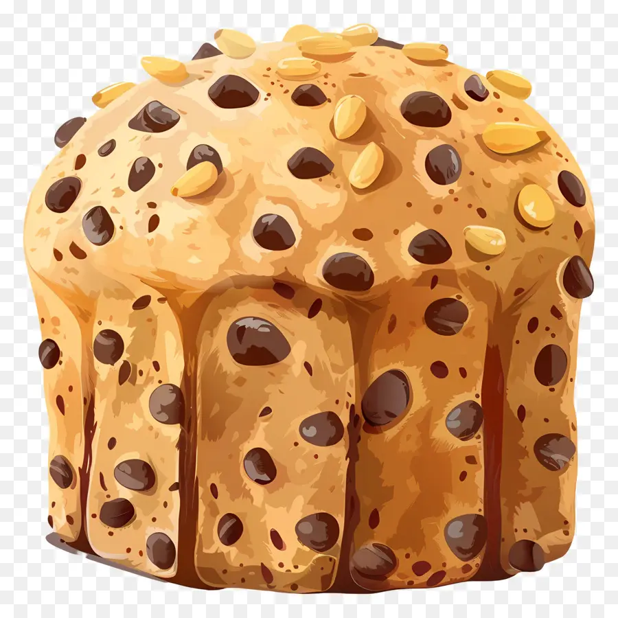 Panettone，ช็อคโกแลตชิป Panettone PNG