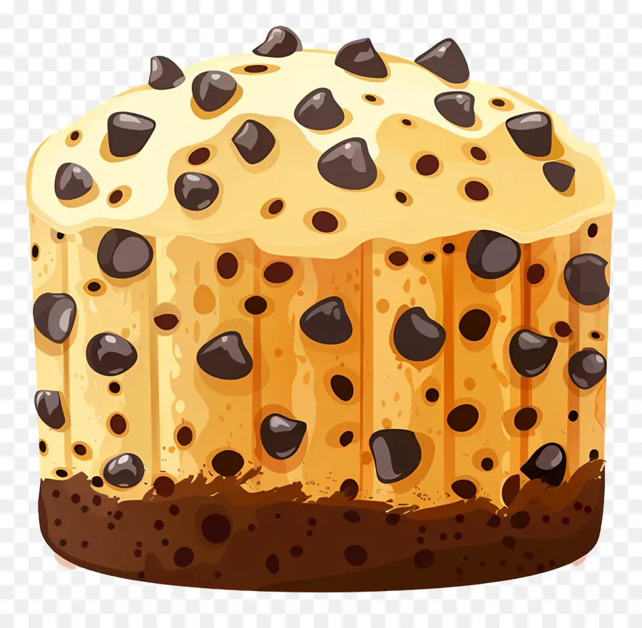 Panettone，ช็อคโกแลตชิป Panettone PNG