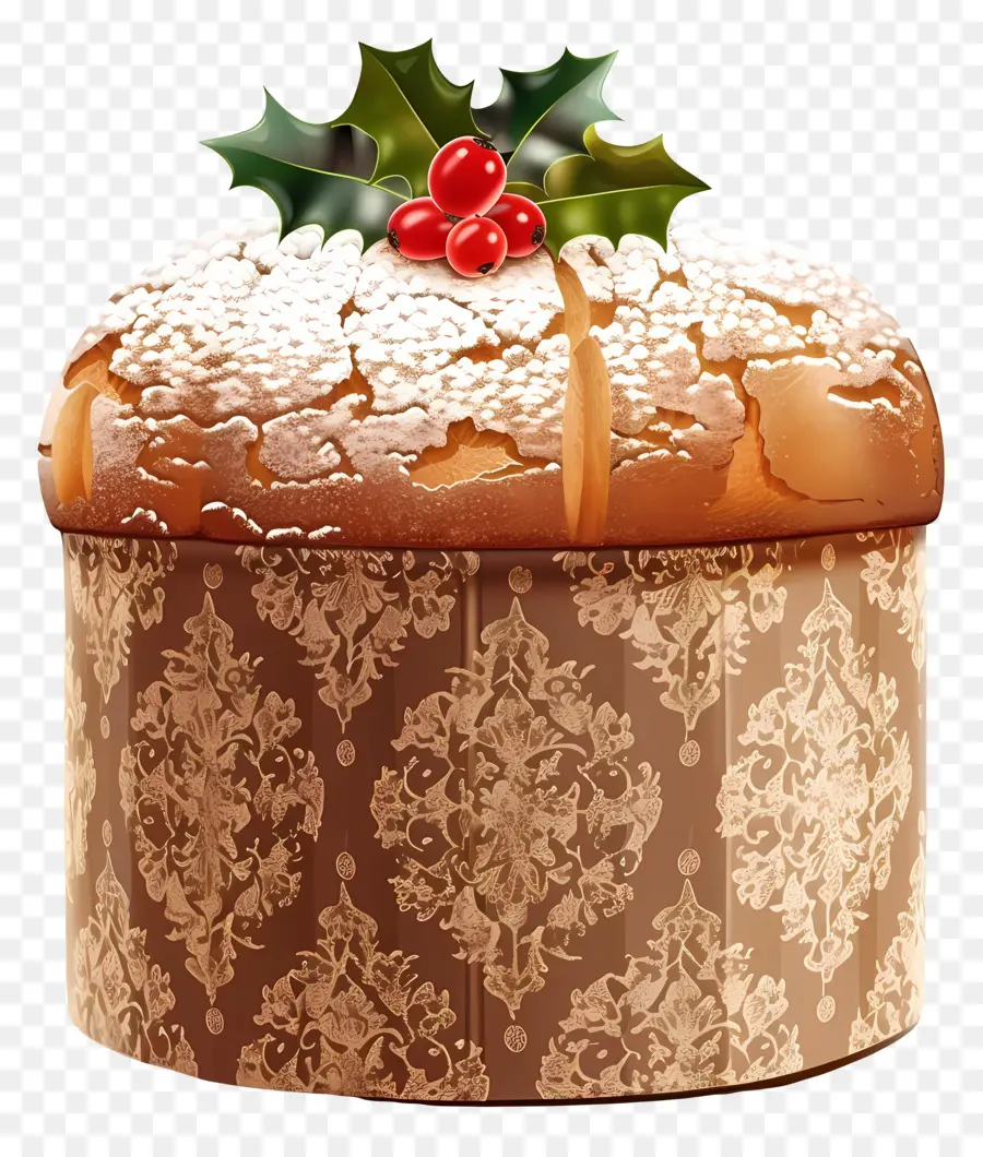 Panettone，เค้กคริสต์มาส PNG